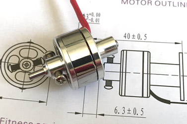 12 Vdc RC Motor Tennessee